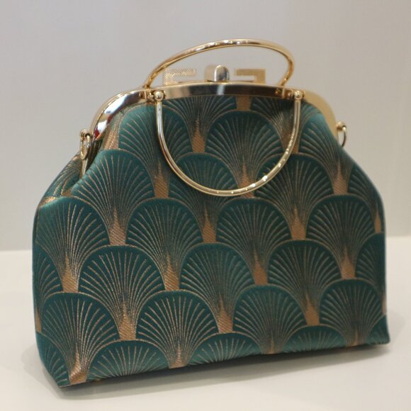 silk bag,evening bag, handmade bag, evening clutch,clutch bag, clutch purse - Picture 2 of 10